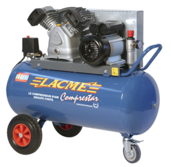 Compresseur 23V100 MONO LACME 23 m³/h 100L 11 bar – Image 2