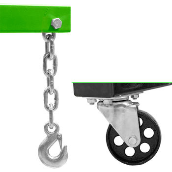 Grue pliante 2 tonnes JBM pour mécanique auto – Image 4