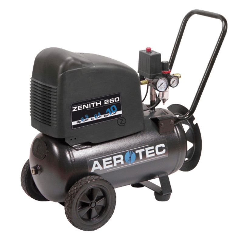 Compresseur AERO Zenith 260 24L - Compresseur d'air polyvalent compact