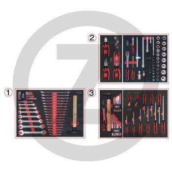 Insert de clé à douille KS Tools 32 pièces résistant à l'huile et aux produits chimiques – Image 2