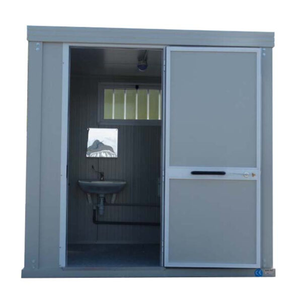 Bloc sanitaire PMR neuf avec WC et lavabo PMR, dimensions adaptées aux normes PMR – Image 10