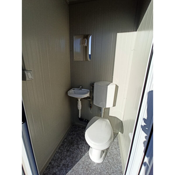 Bloc Sanitaire S1 Neuf avec WC et Lave-Mains - Dimensions 256x118x118 cm – Image 9