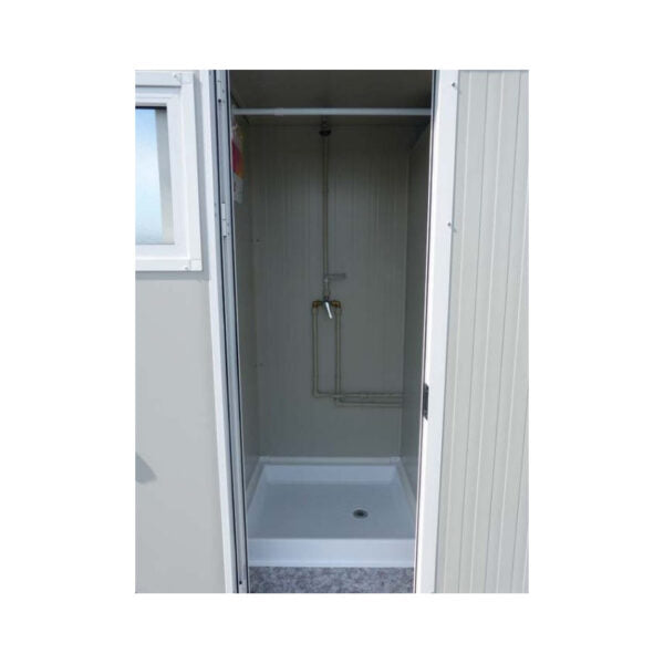 Bloc sanitaire SD1 neuf avec WC, douche et lave-mains de qualité supérieure – Image 6