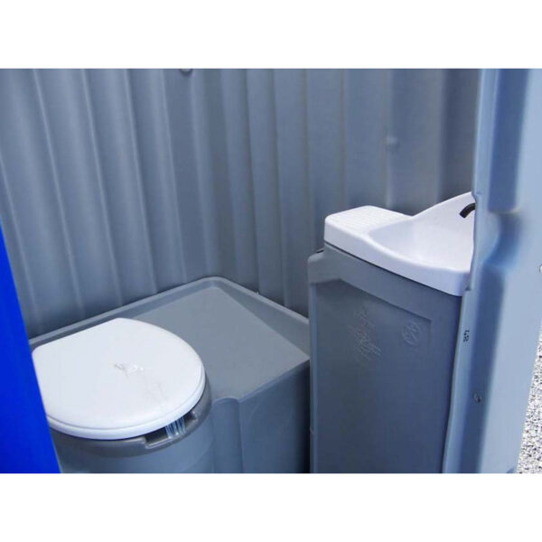 WC chimique neuf avec vanne de raccordement et lave-mains, modèle haute performance – Image 8