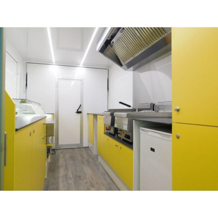 Remorque food-truck MAG 400 PROFIL AMENAGEMENT, châssis aluminium – Image 3