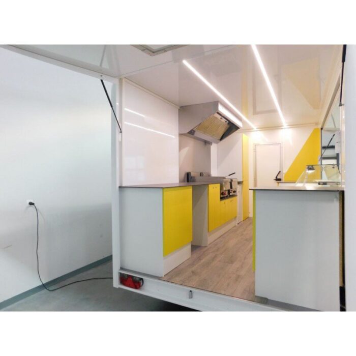 Remorque food-truck MAG 400 PROFIL AMENAGEMENT, châssis aluminium – Image 9
