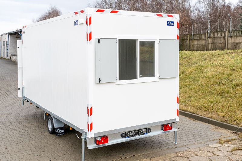 Remorque de chantier BLYSS Marcello Comfort 500 - Remorque polyvalente avec équipements complets