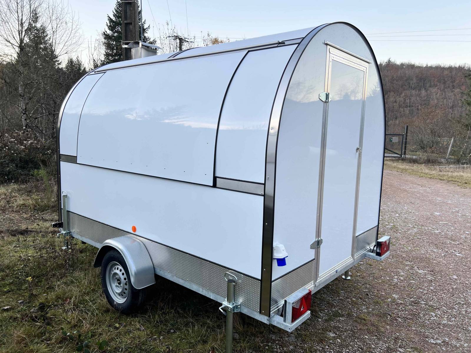 Remorque magasin Truck-food 2,5m PTAC 750kg