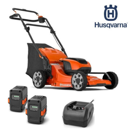 Tondeuse à batterie Husqvarna LC142iS avec pack de 2 batteries – Image 4