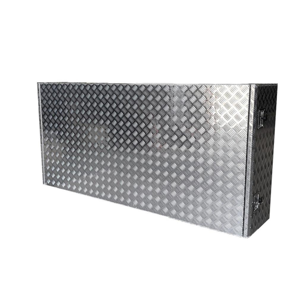 Coffre aluminium 2 ouvertures 600L Dim. 1900 x 400 x 900 mm