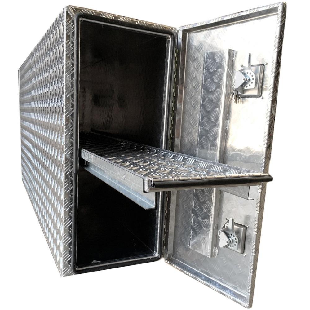 Coffre aluminium 2 ouvertures 600L Dim. 1900 x 400 x 900 mm – Image 5