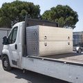 Coffre aluminium 4 ouvertures 1300L Dim. 1 880 x 700 x 1 005 mm