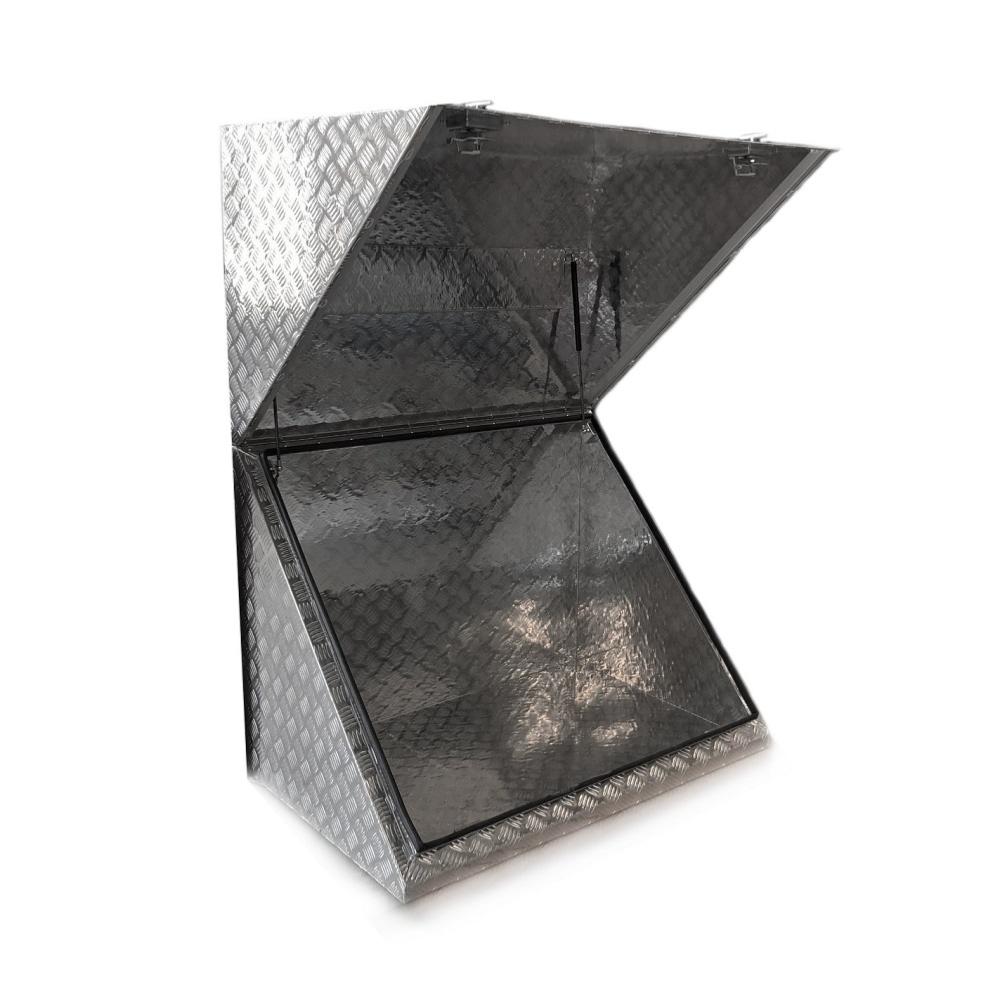Coffre aluminium ouverture face 870L 1200 x 800 x 910 mm