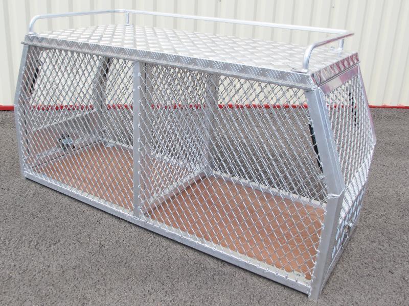 Coffre aluminium transport de chien 1770 x 700 x 850 mm – Image 4