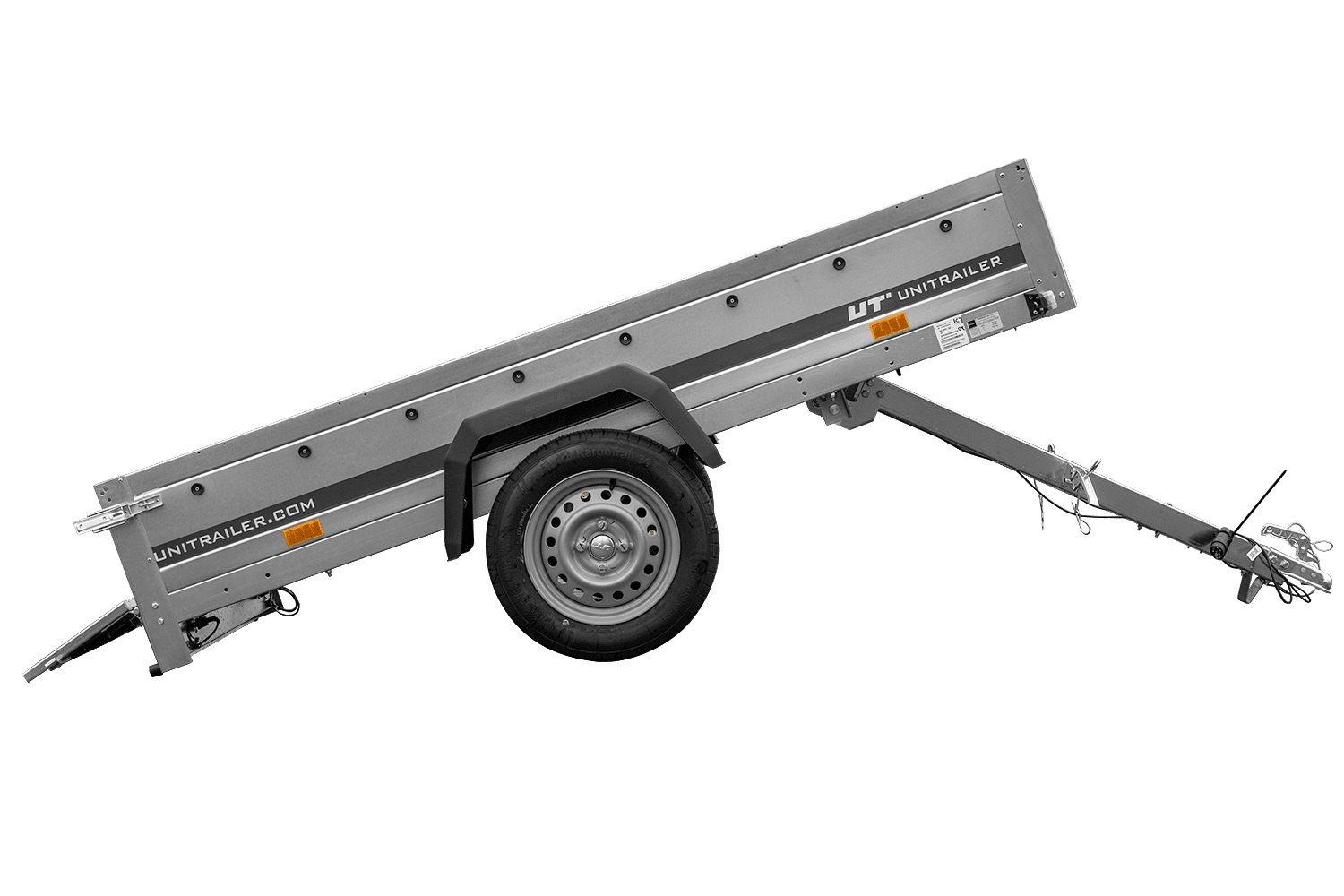Remorque pour auto 230 x 125 cm Garden Trailer 230 KIPP