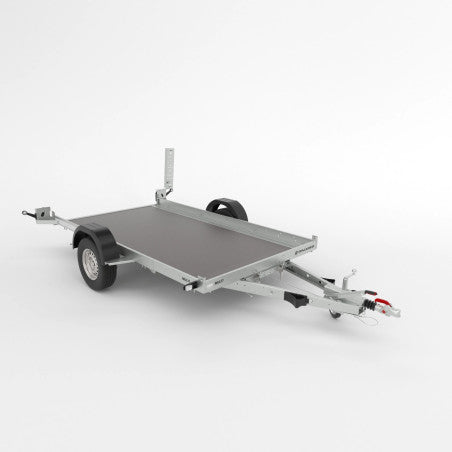 Temared MULTITRANSPORTER 3318 C 1.5T Trailer – Tilting, for Transporting Motorcycles and Quads – Image 1